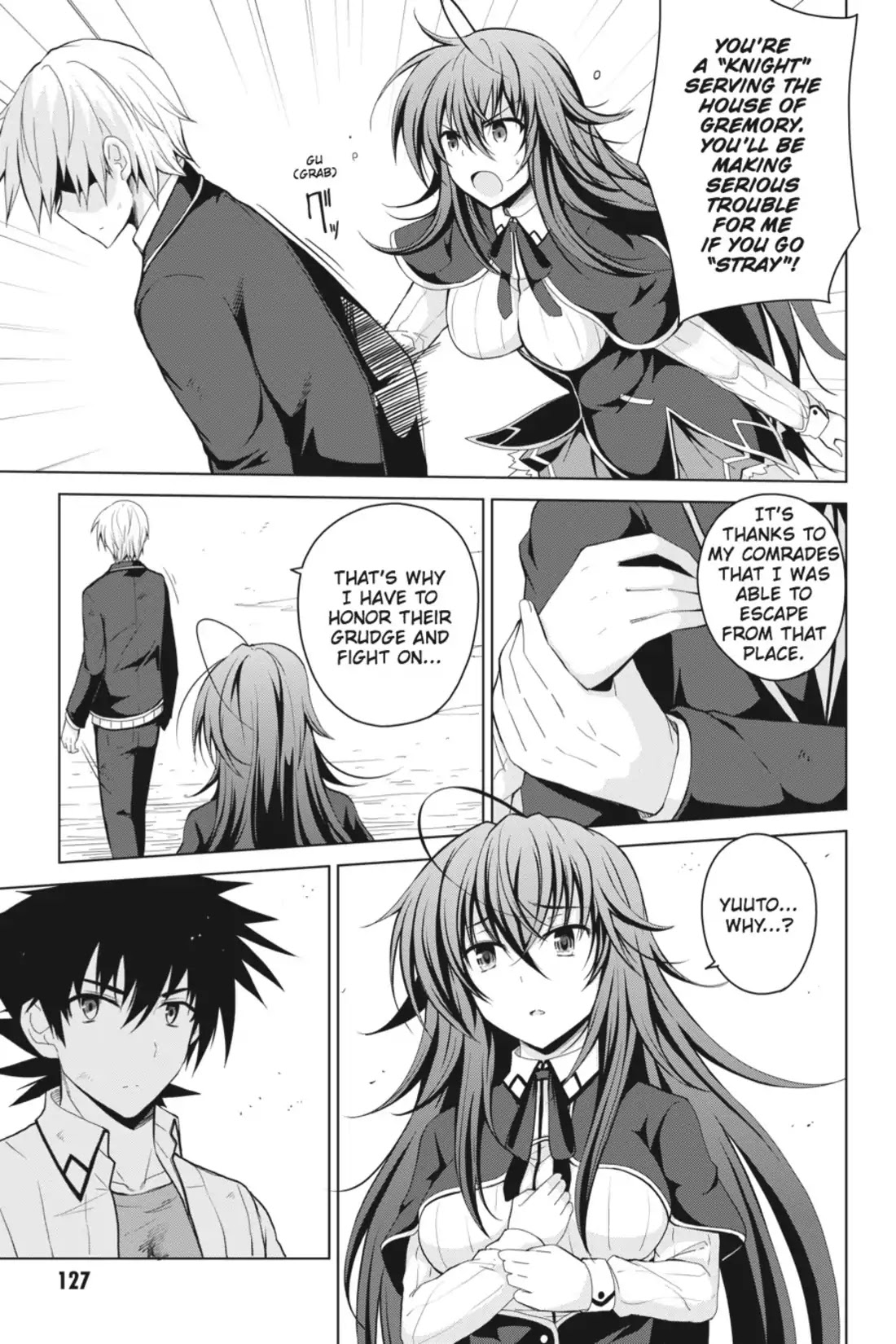 High-School DxD Chapter 28 page 3 - Chapter 28: The Holy Sword Destruction Project!