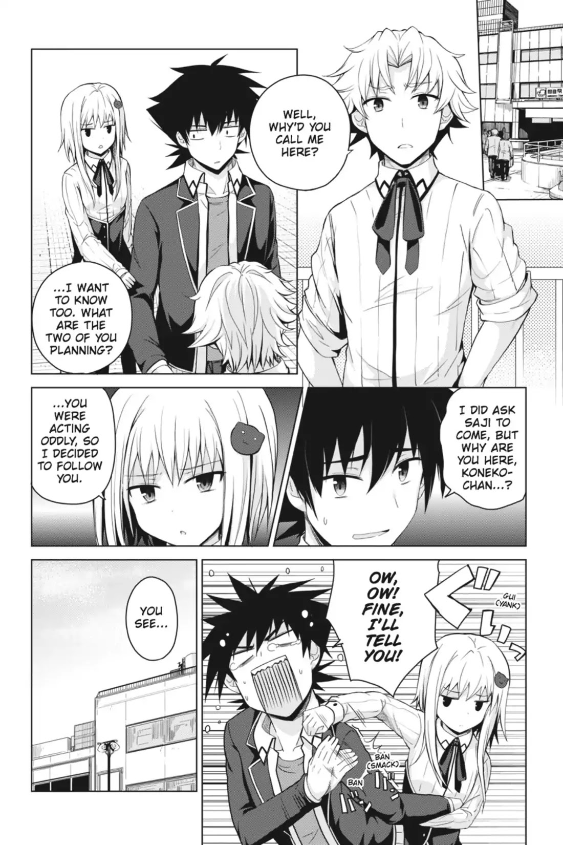 High-School DxD Chapter 28 page 4 - Chapter 28: The Holy Sword Destruction Project!