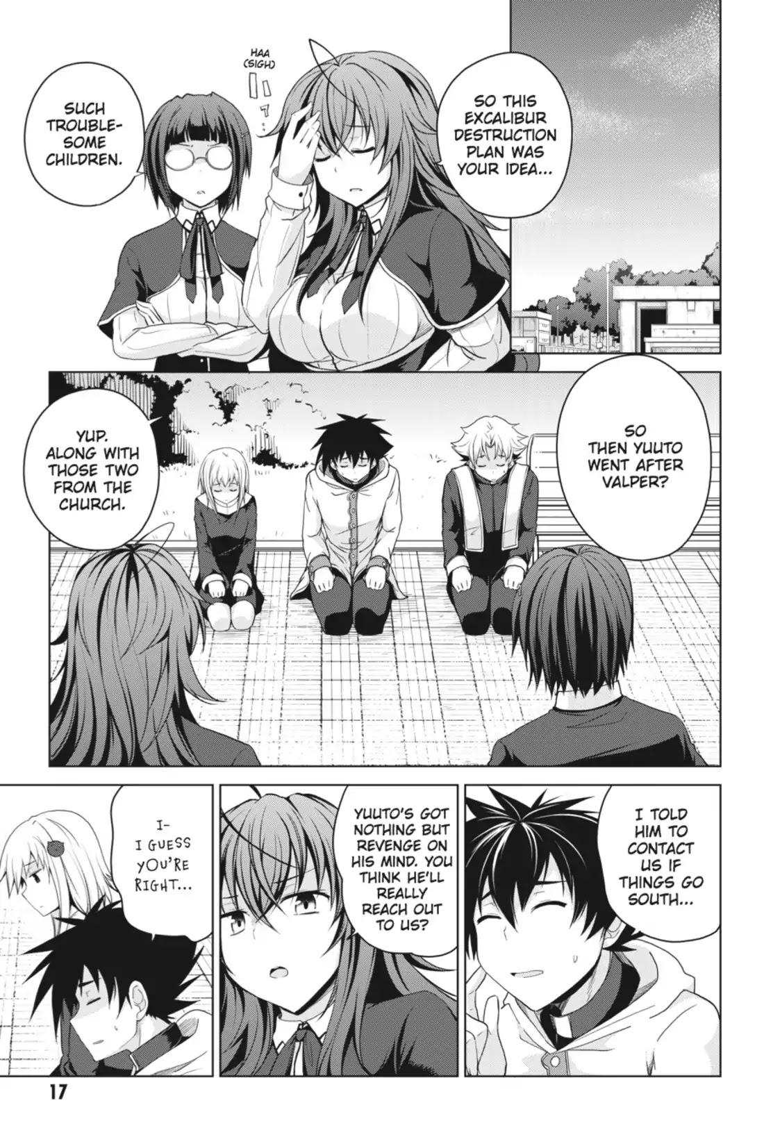 High-School DxD Chapter 29 page 18 - Chapter 29: Devil's Punishment!? Please Forgive me!