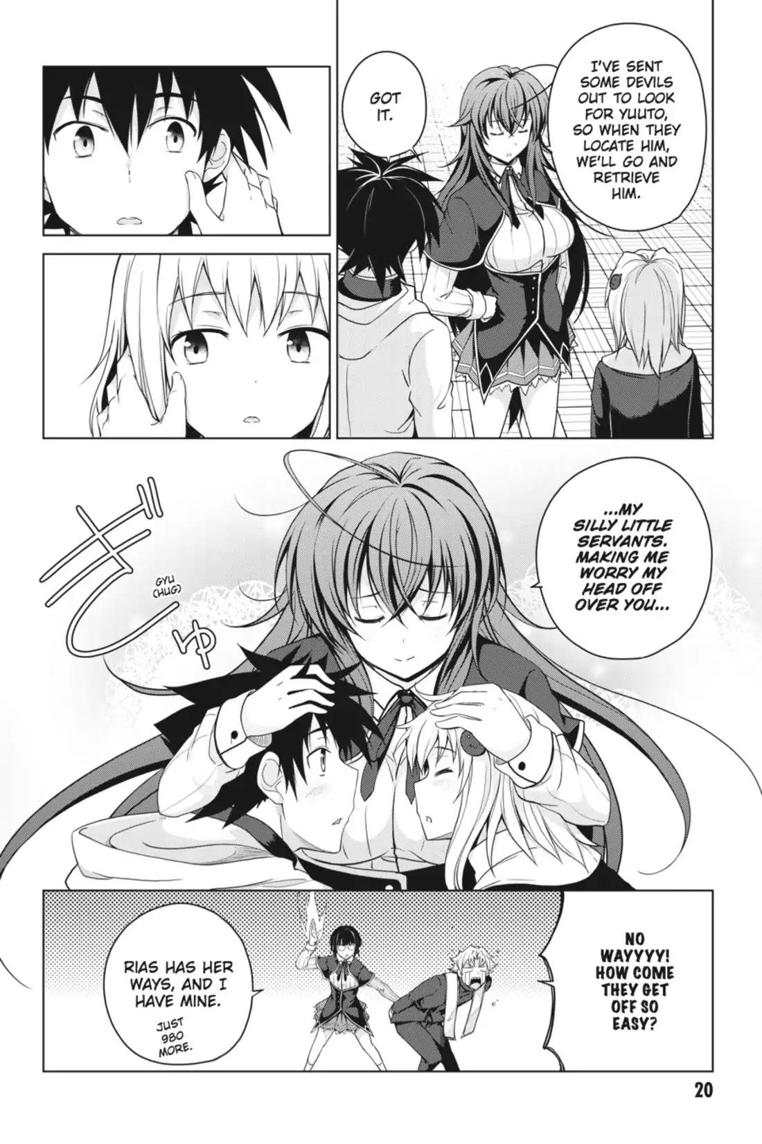 High-School DxD Chapter 29 page 21 - Chapter 29: Devil's Punishment!? Please Forgive me!