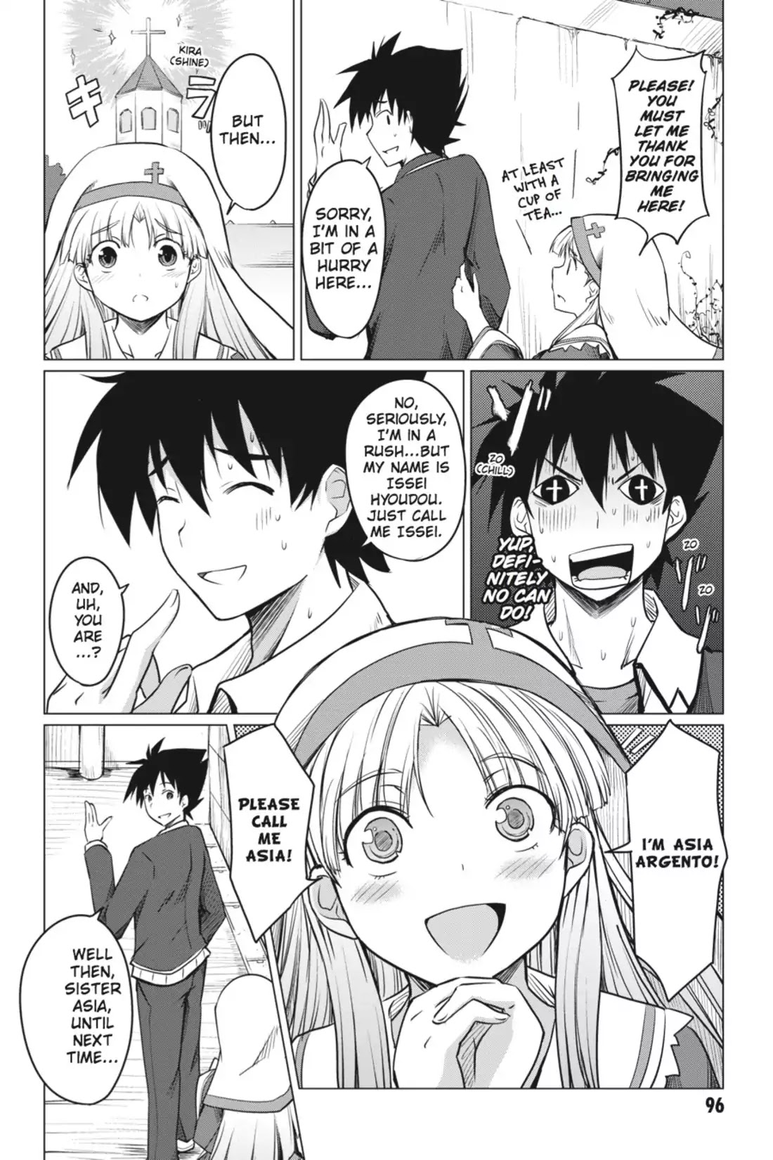 High-School DxD Chapter 3 page 12 - Chapter 3: I Started Fighting