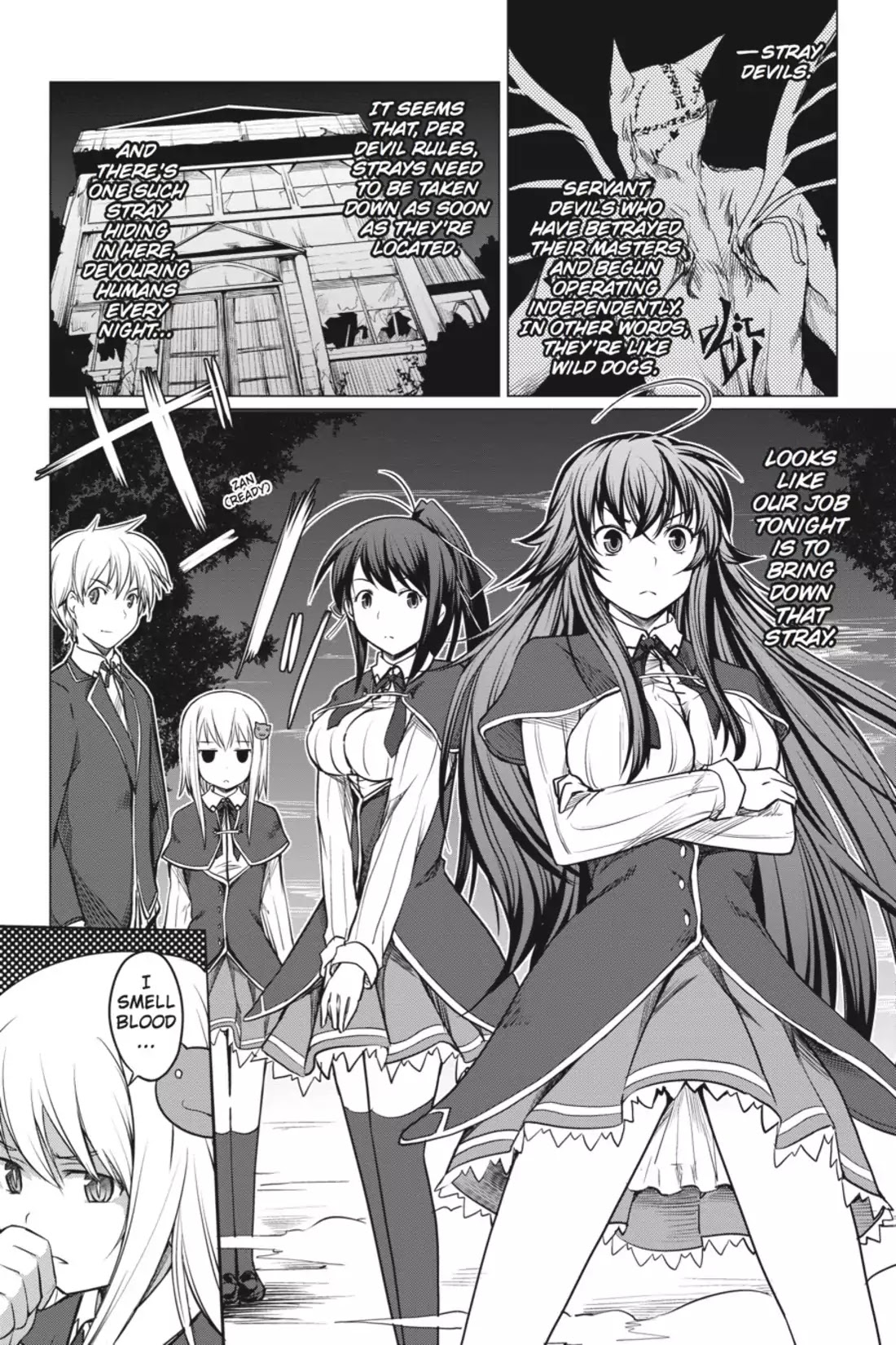 High-School DxD Chapter 3 page 16 - Chapter 3: I Started Fighting