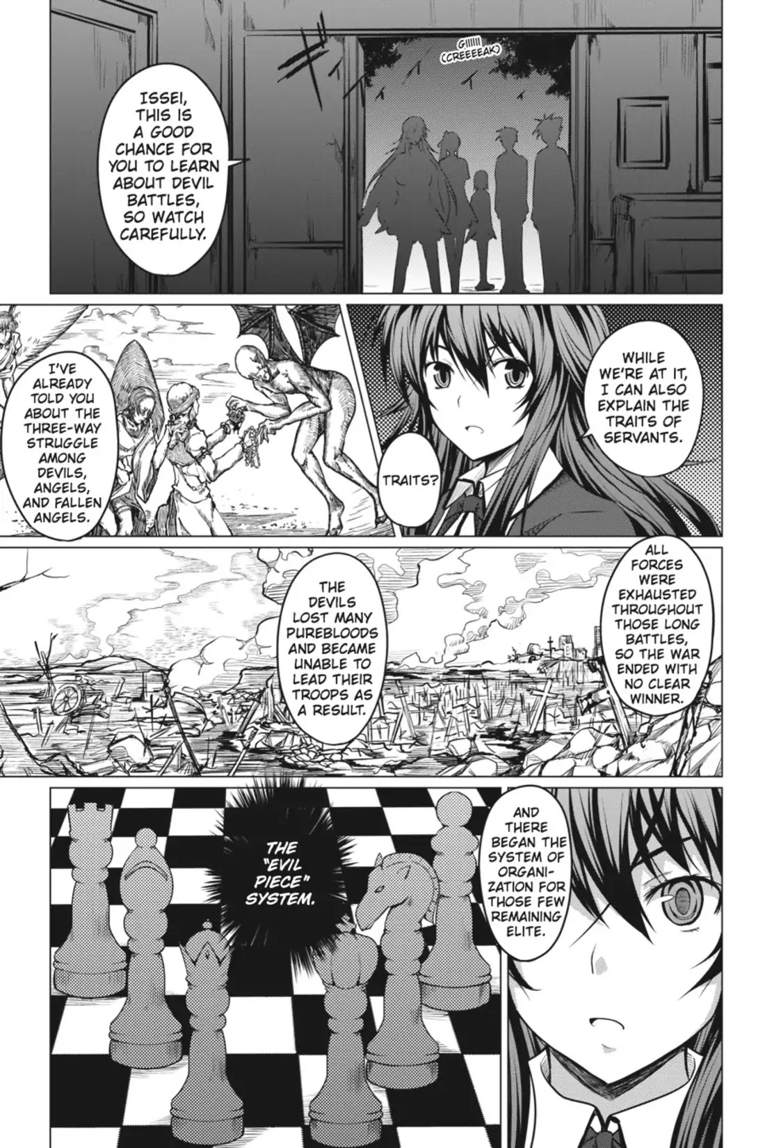 High-School DxD Chapter 3 page 17 - Chapter 3: I Started Fighting