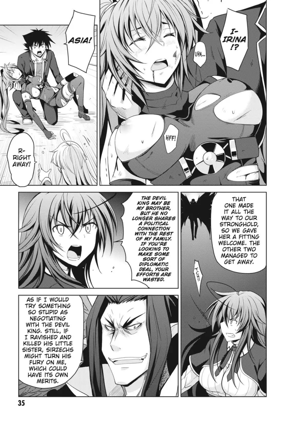 High-School DxD Chapter 30 page 11 - Chapter 30: I'll Turn Into One!? A Debauched Devil!
