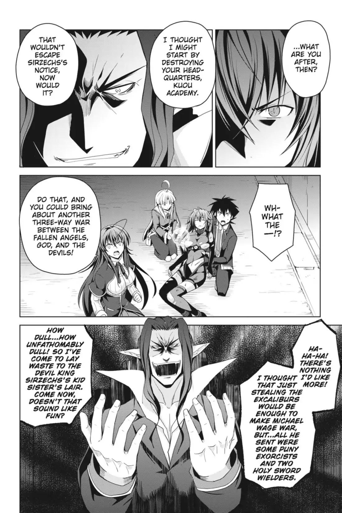 High-School DxD Chapter 30 page 12 - Chapter 30: I'll Turn Into One!? A Debauched Devil!
