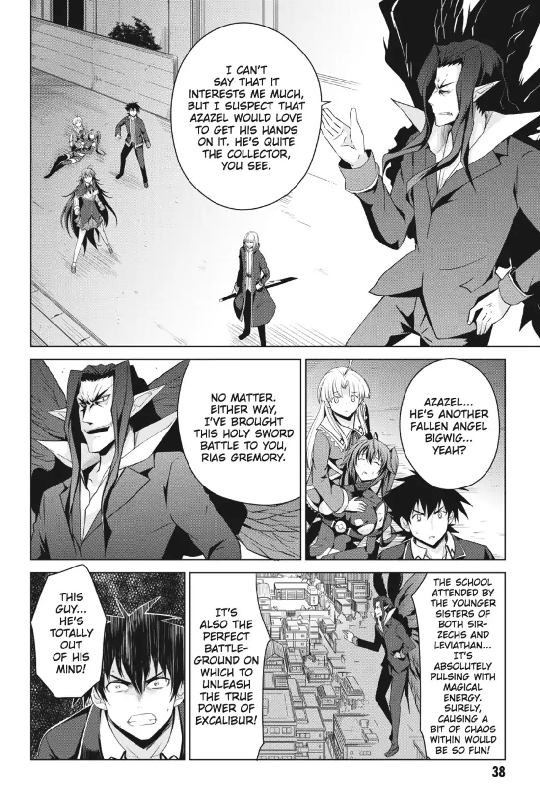 High-School DxD Chapter 30 page 14 - Chapter 30: I'll Turn Into One!? A Debauched Devil!