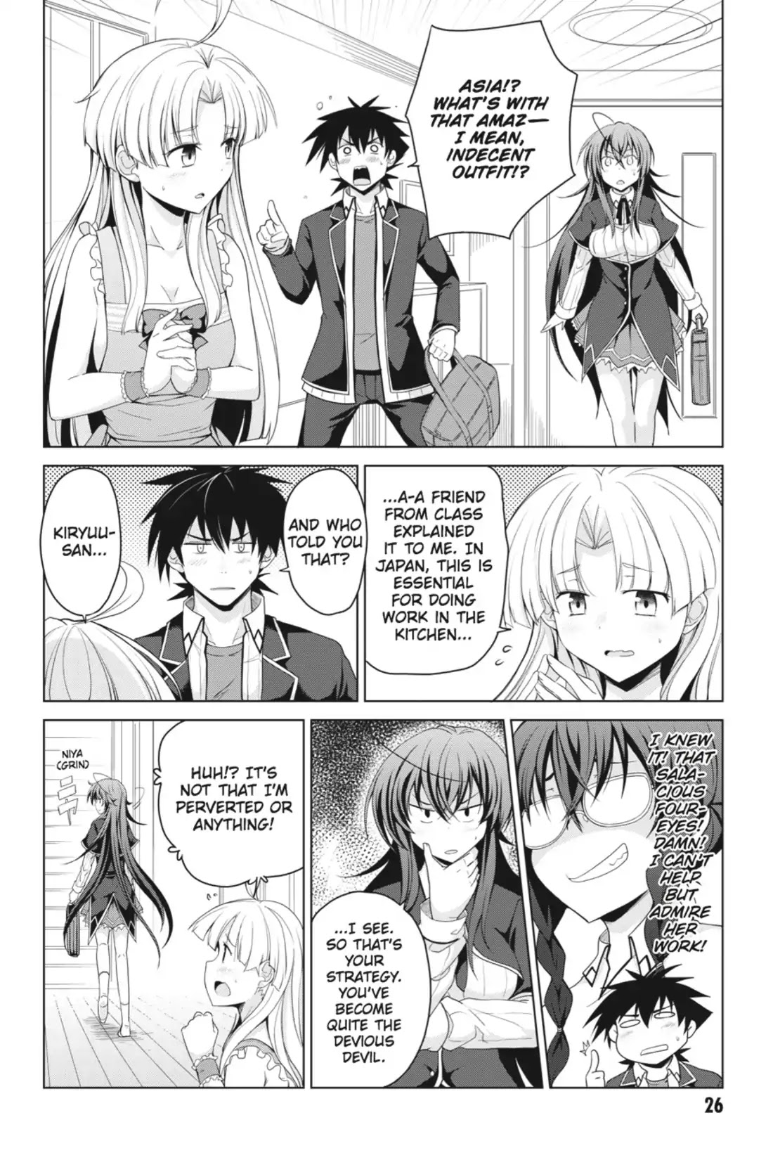 High-School DxD Chapter 30 page 2 - Chapter 30: I'll Turn Into One!? A Debauched Devil!