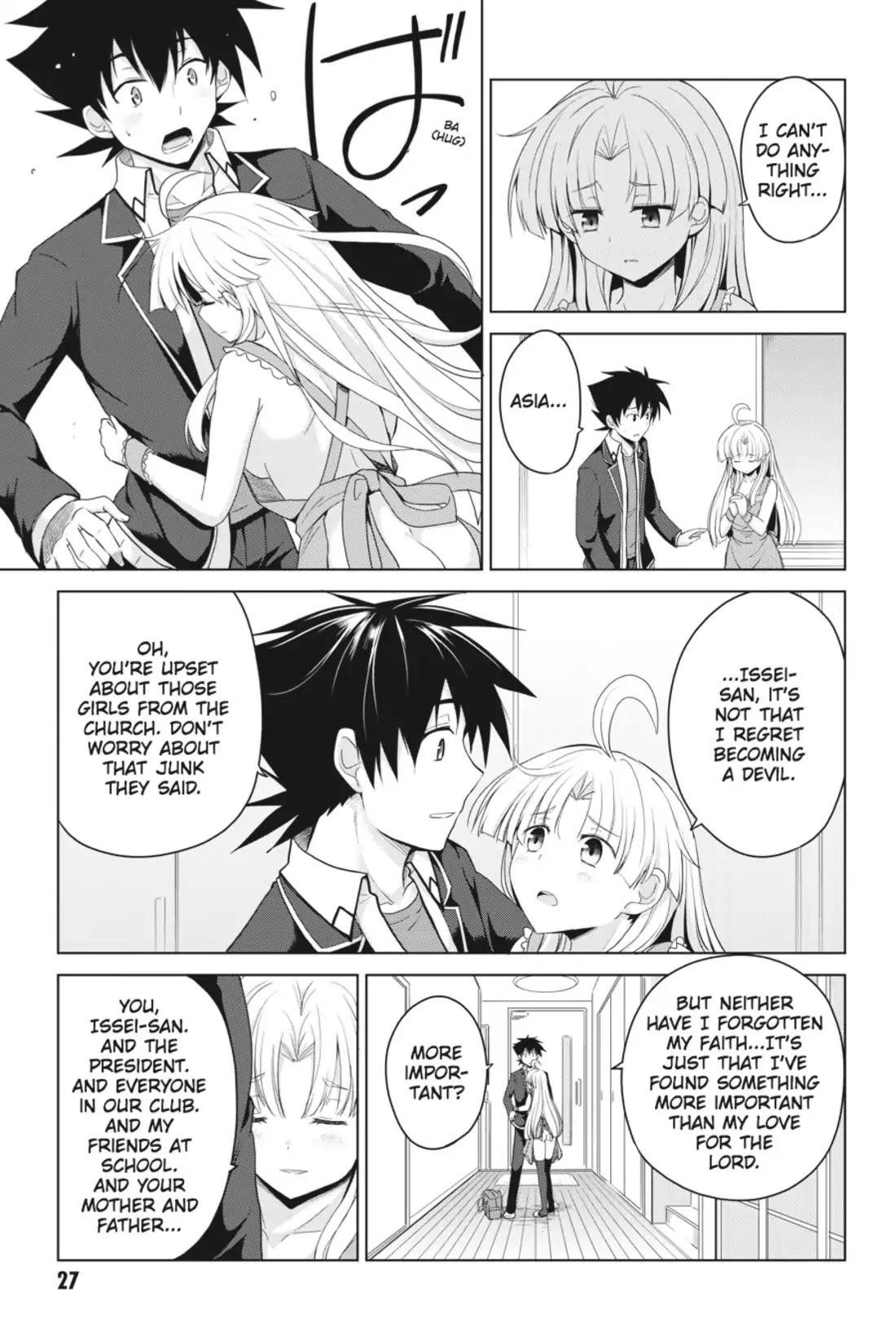 High-School DxD Chapter 30 page 3 - Chapter 30: I'll Turn Into One!? A Debauched Devil!