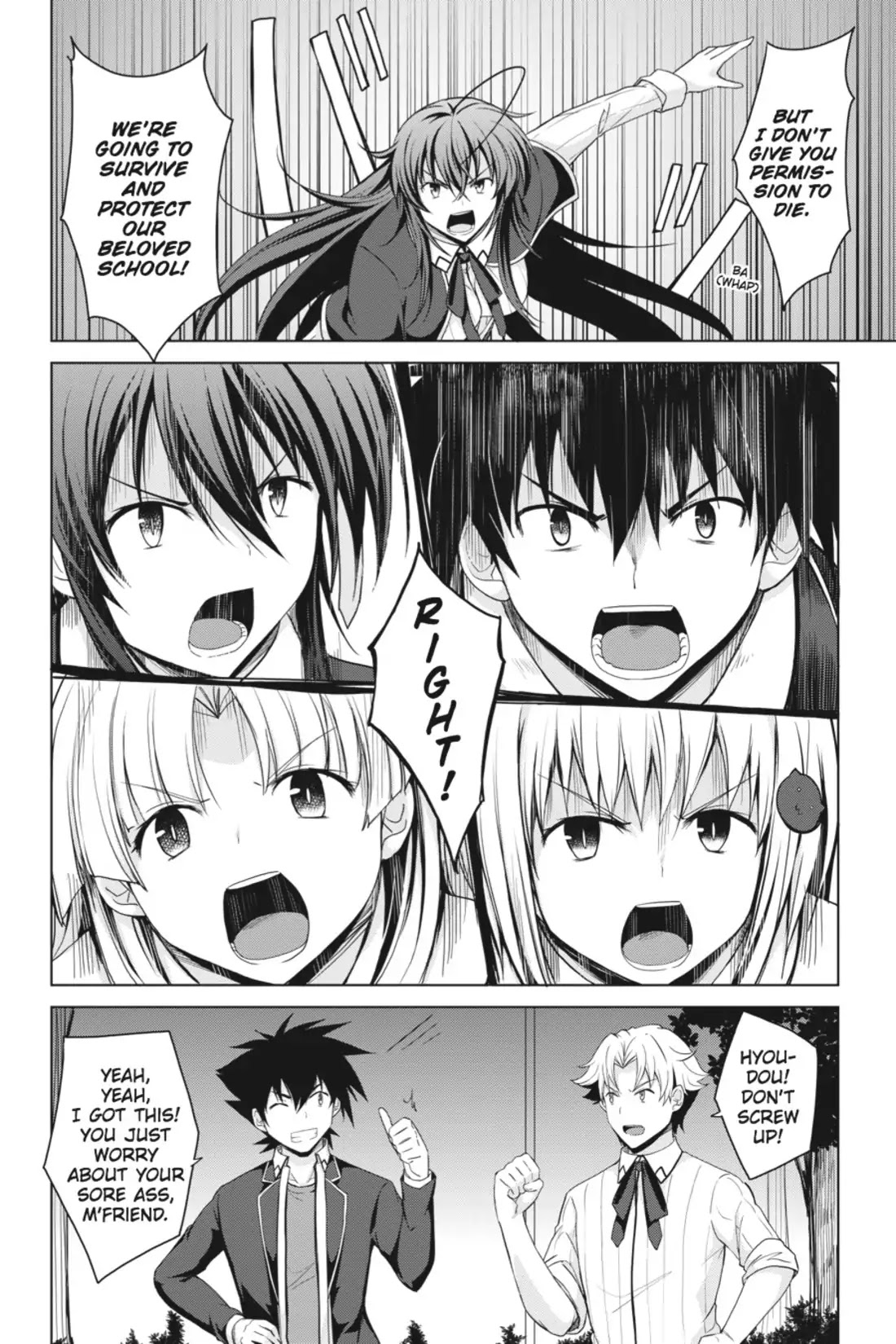 High-School DxD Chapter 31 page 4 - Chapter 31: Go Get 'Em! Occult Research Club!