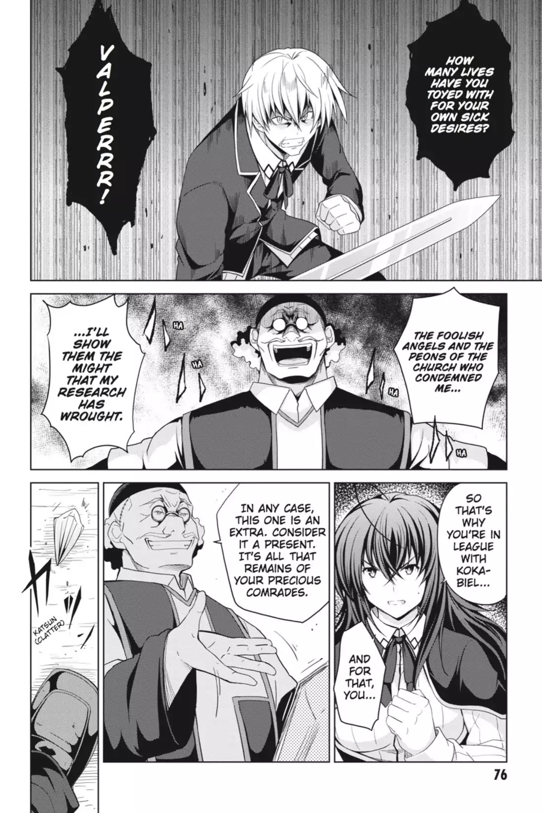High-School DxD Chapter 32 page 12 - Chapter 32: I'll Put Down... The Guard Dog From Hell!