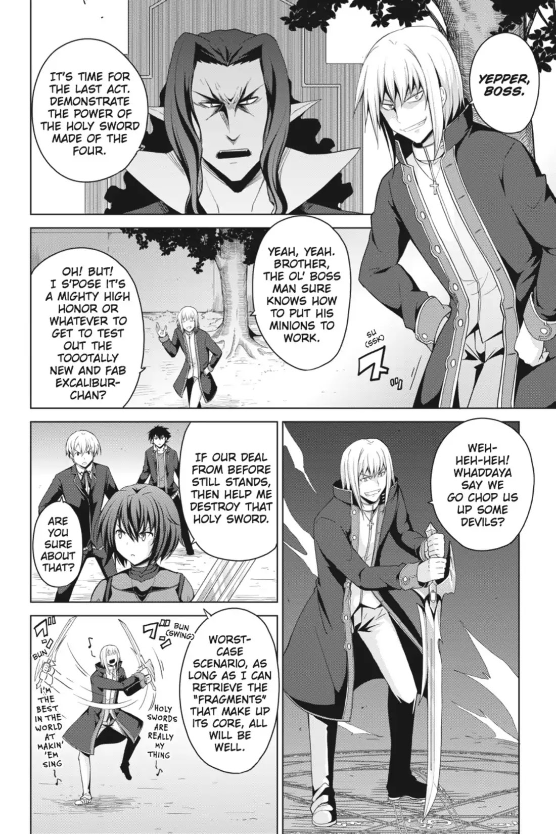High-School DxD Chapter 32 page 8 - Chapter 32: I'll Put Down... The Guard Dog From Hell!