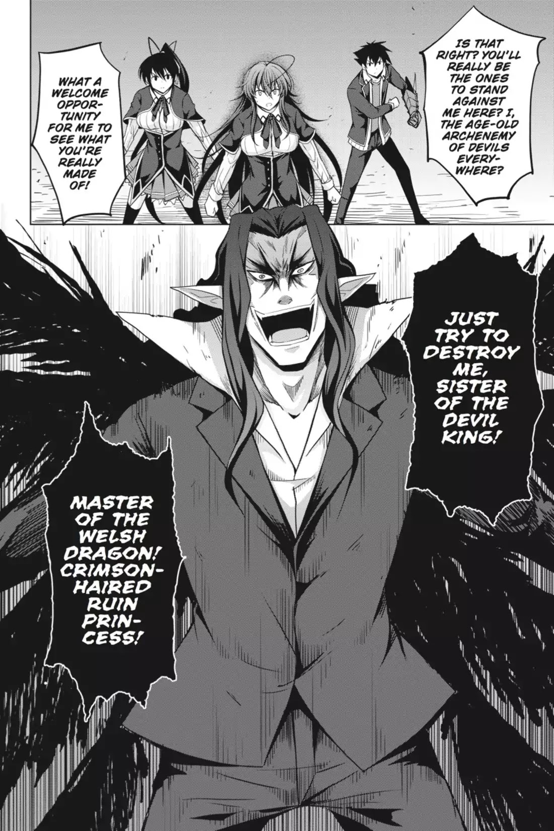 High-School DxD Chapter 33 page 23 - Chapter 33: A Fierce Battle! Vs. Archnemesis Freed!