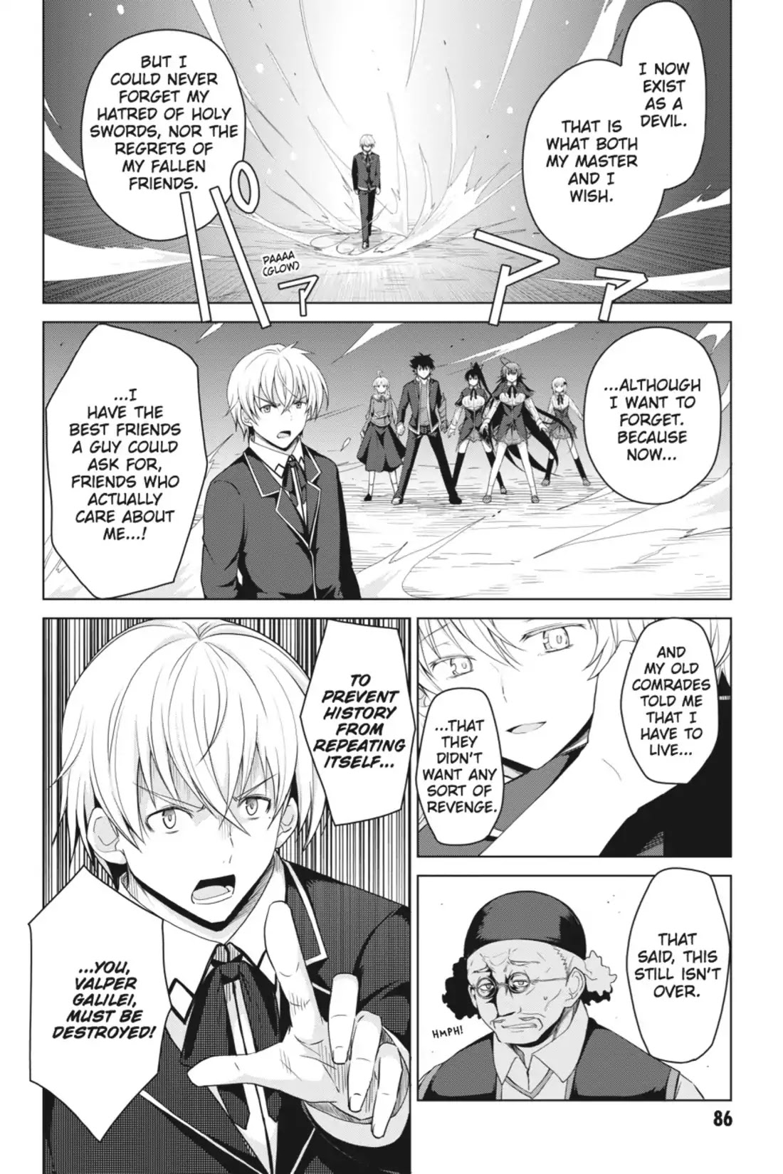 High-School DxD Chapter 33 page 4 - Chapter 33: A Fierce Battle! Vs. Archnemesis Freed!