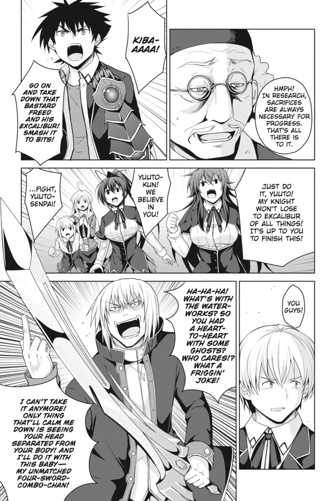High-School DxD Chapter 33 page 5 - Chapter 33: A Fierce Battle! Vs. Archnemesis Freed!