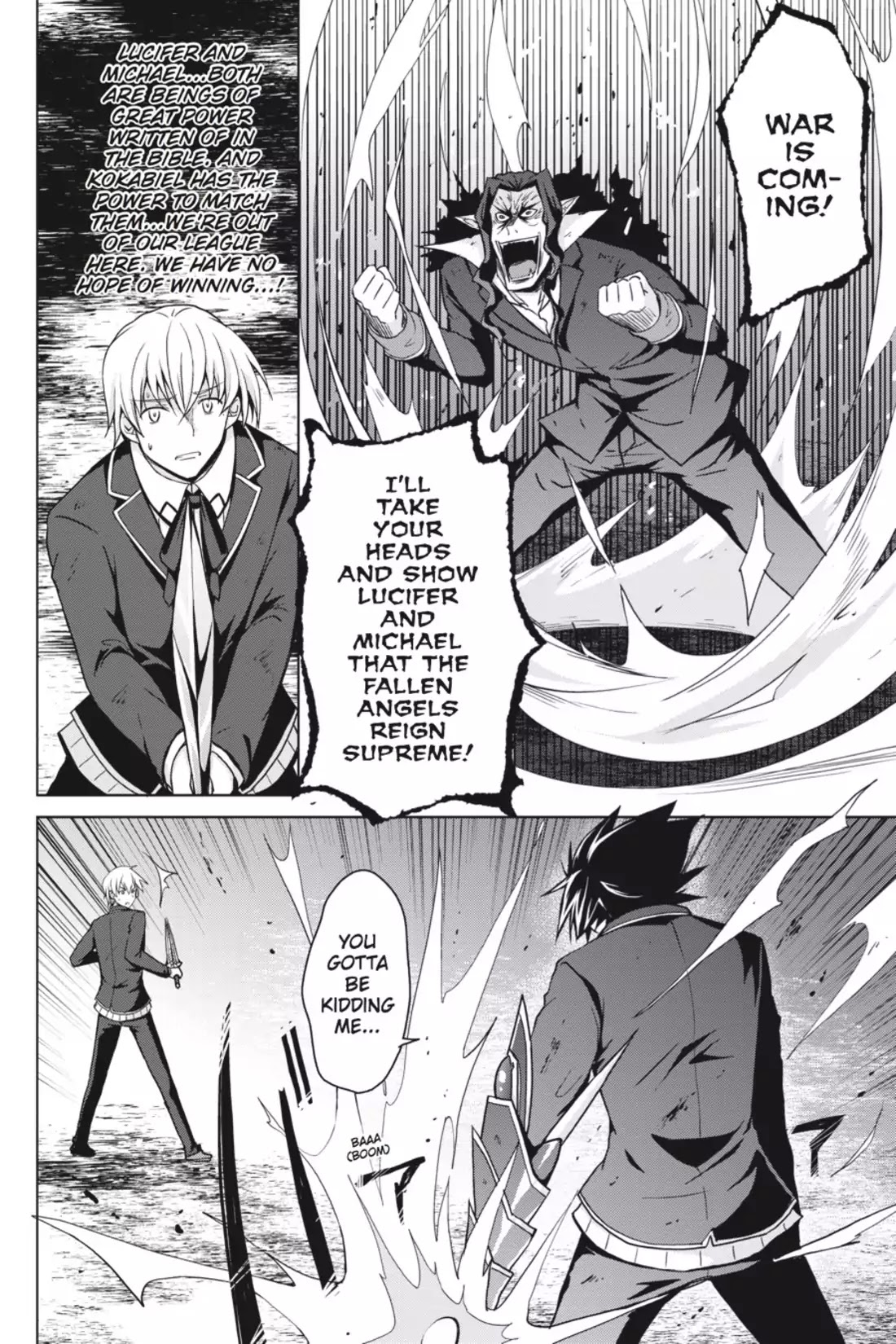 High-School DxD Chapter 34 page 12 - Chapter 34: Burn On! Lechery & Fervor!!