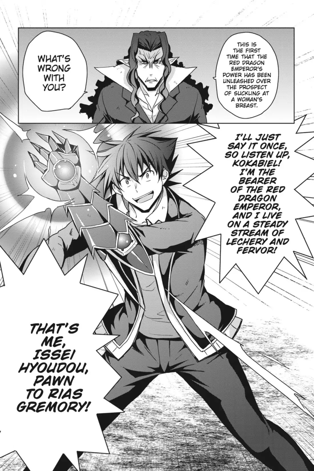 High-School DxD Chapter 34 page 16 - Chapter 34: Burn On! Lechery & Fervor!!