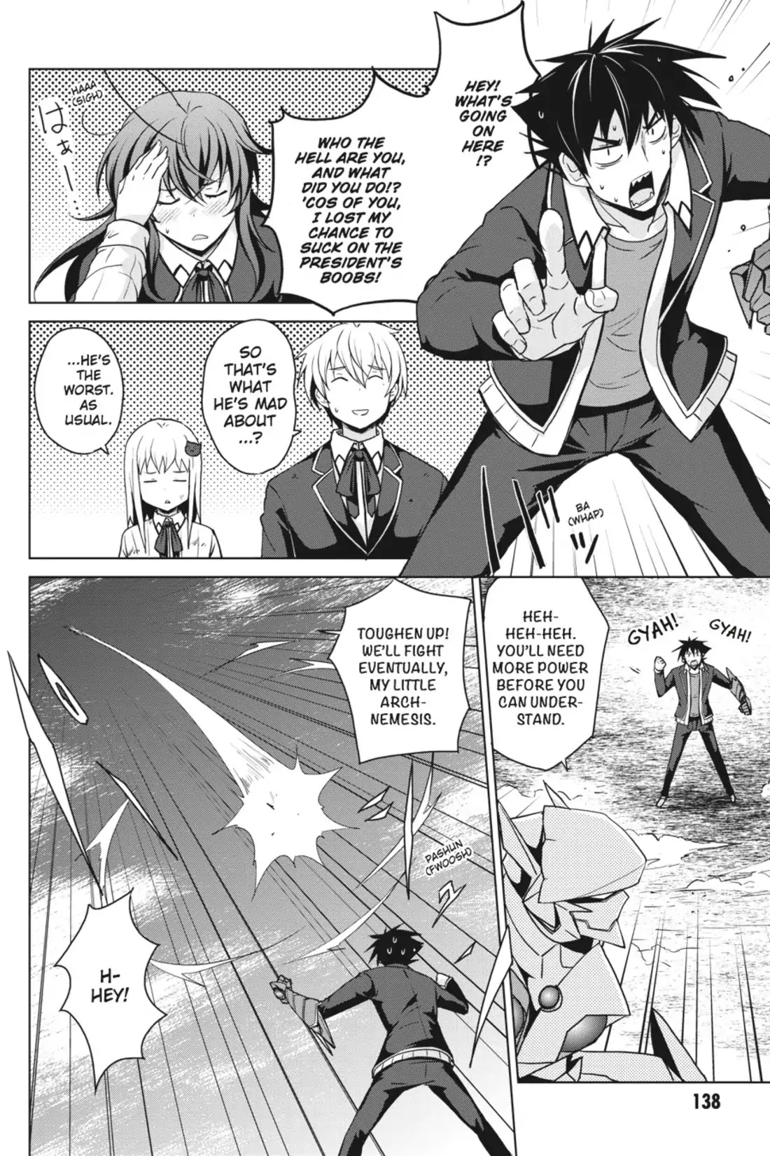 High-School DxD Chapter 35 page 12 - Chapter 35: New Knight & New Rival