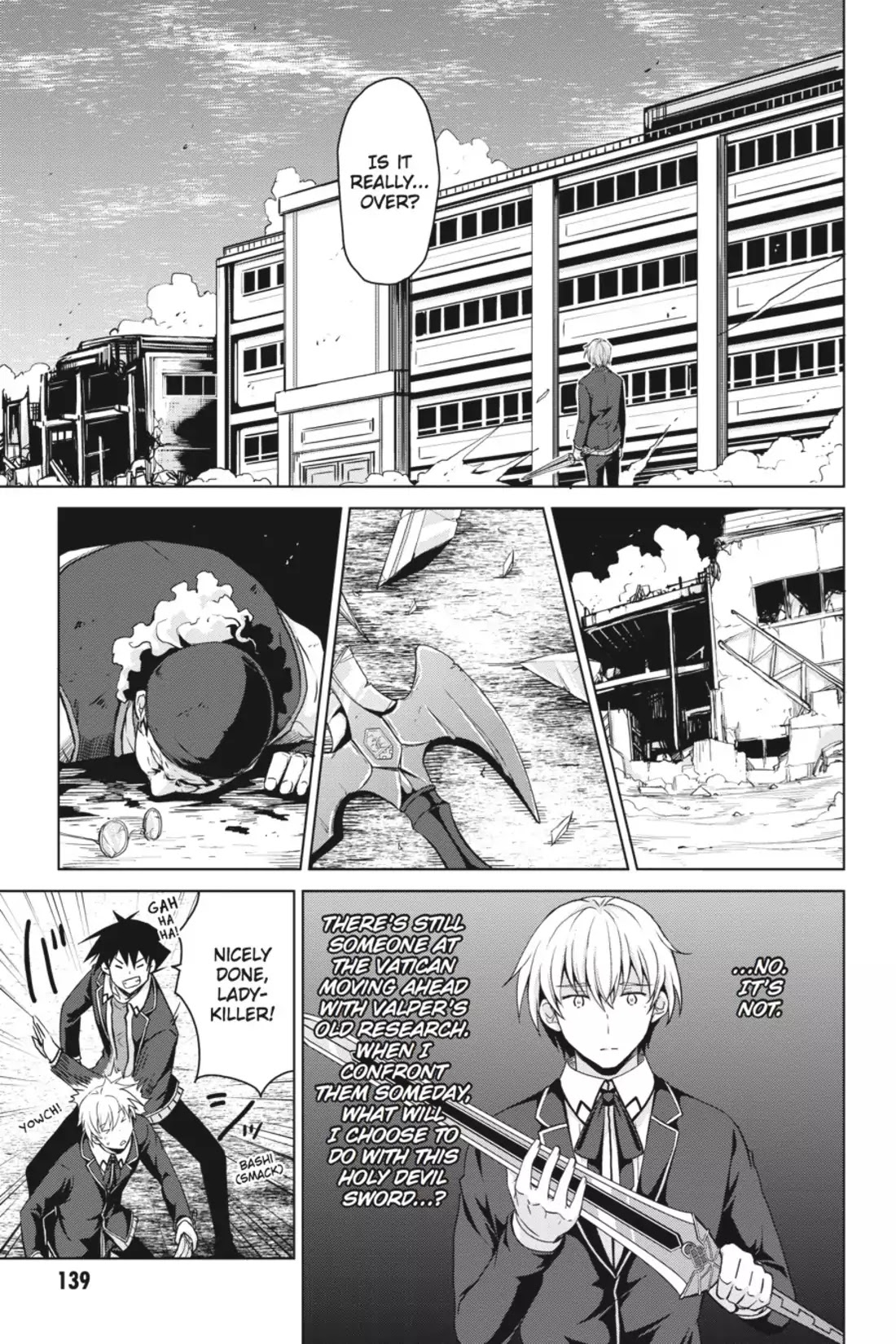 High-School DxD Chapter 35 page 13 - Chapter 35: New Knight & New Rival