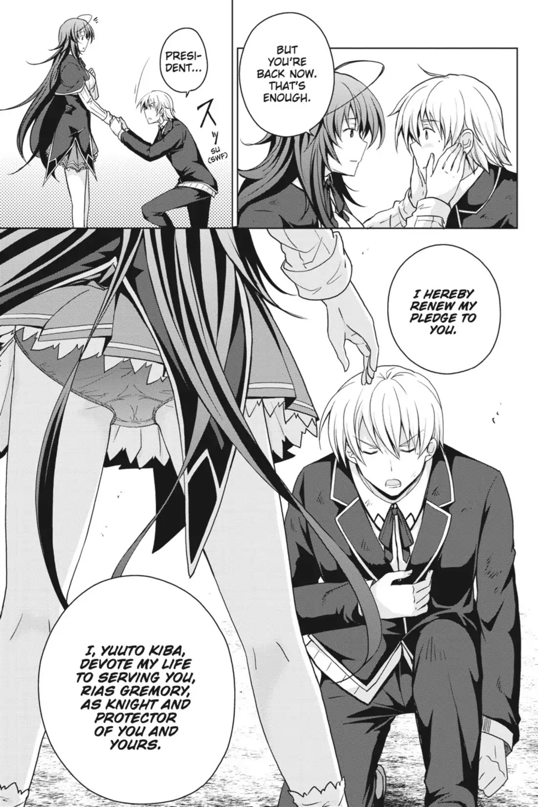 High-School DxD Chapter 35 page 15 - Chapter 35: New Knight & New Rival