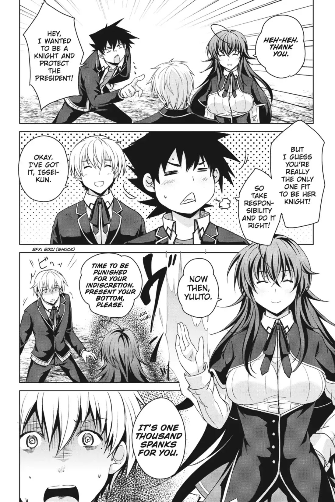High-School DxD Chapter 35 page 16 - Chapter 35: New Knight & New Rival
