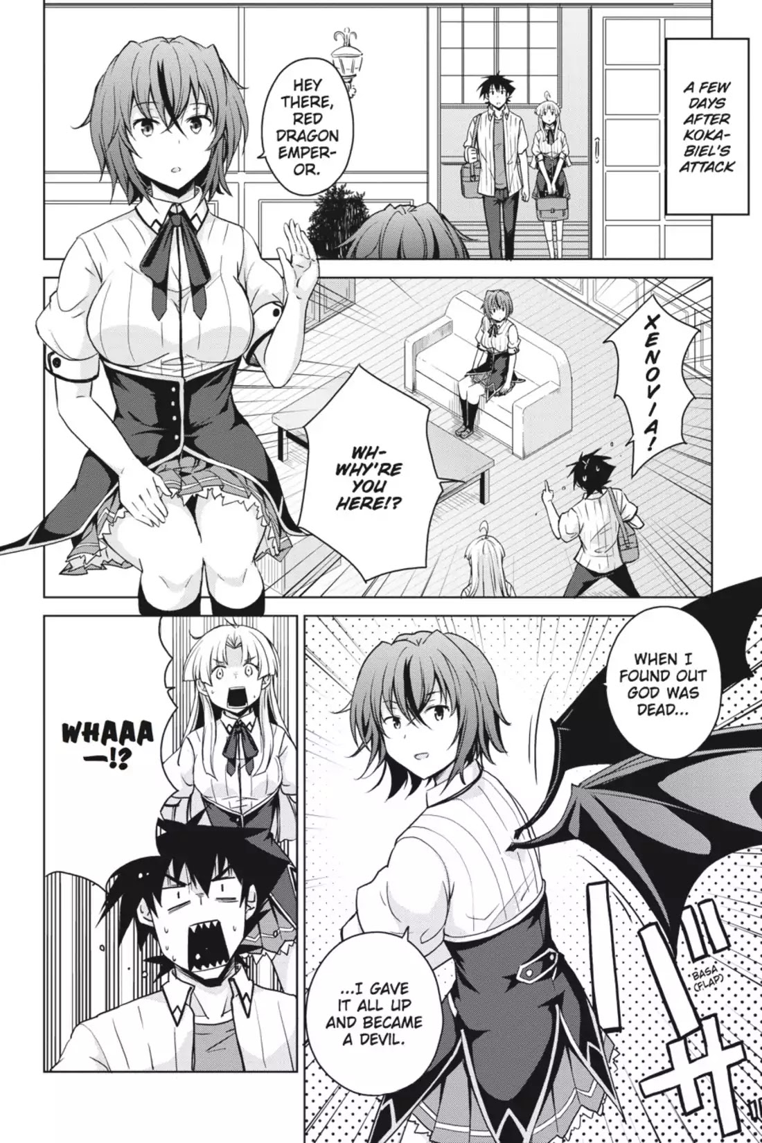 High-School DxD Chapter 35 page 18 - Chapter 35: New Knight & New Rival