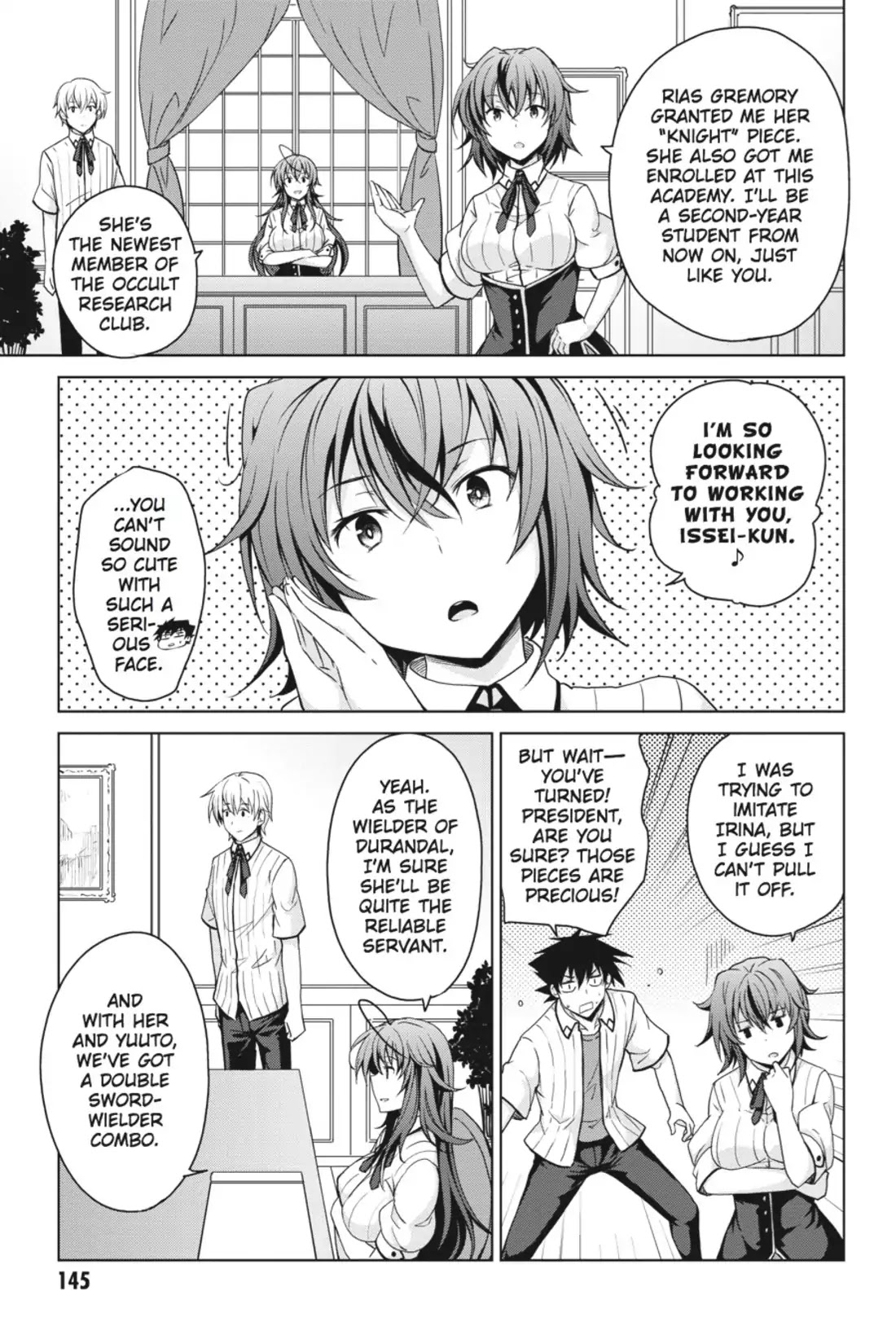 High-School DxD Chapter 35 page 19 - Chapter 35: New Knight & New Rival