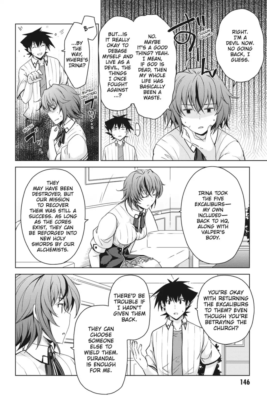 High-School DxD Chapter 35 page 20 - Chapter 35: New Knight & New Rival