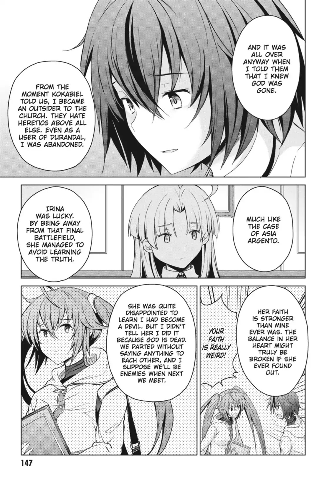 High-School DxD Chapter 35 page 21 - Chapter 35: New Knight & New Rival