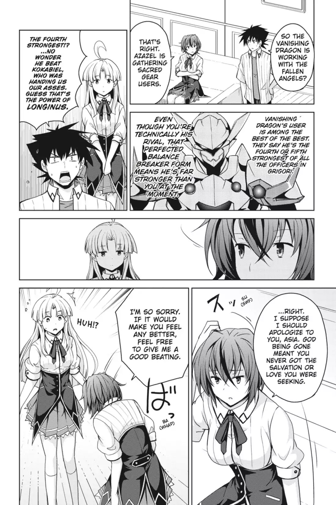 High-School DxD Chapter 35 page 24 - Chapter 35: New Knight & New Rival