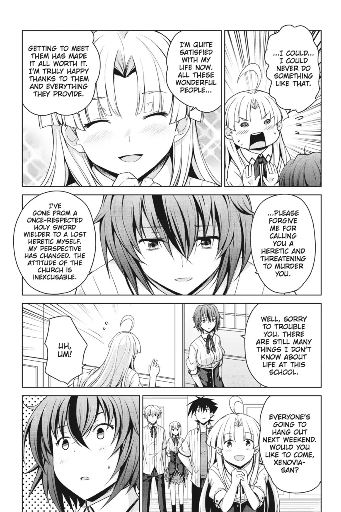High-School DxD Chapter 35 page 25 - Chapter 35: New Knight & New Rival