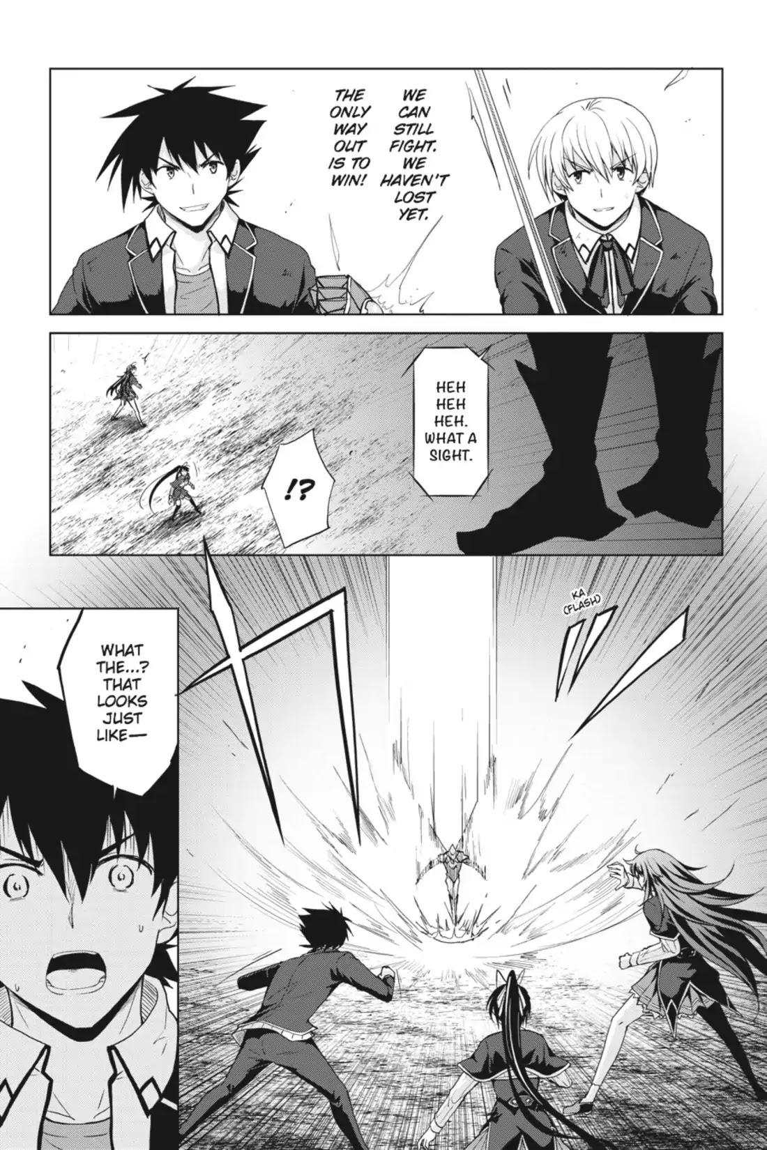High-School DxD Chapter 35 page 3 - Chapter 35: New Knight & New Rival