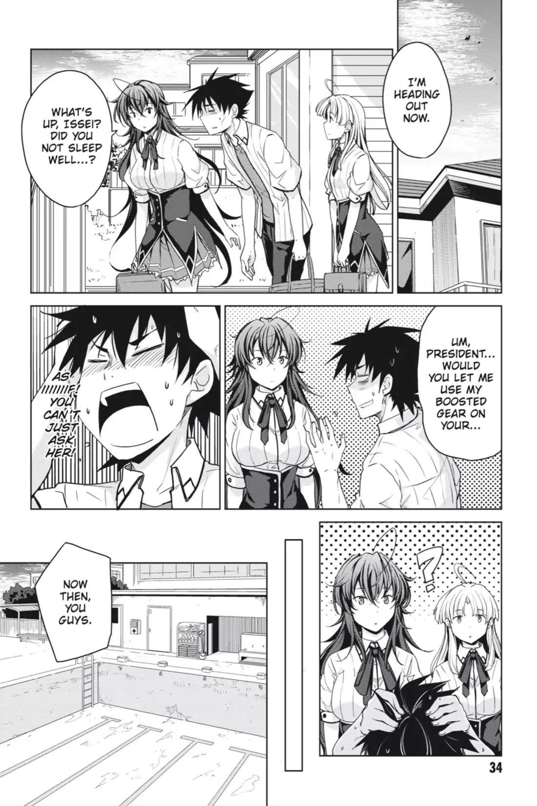 High-School DxD Chapter 37 page 12 - Chapter 37: Summer! Swimsuits! Strife!?
