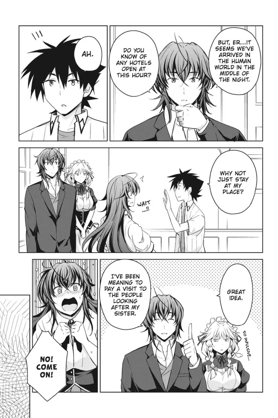 High-School DxD Chapter 37 page 3 - Chapter 37: Summer! Swimsuits! Strife!?
