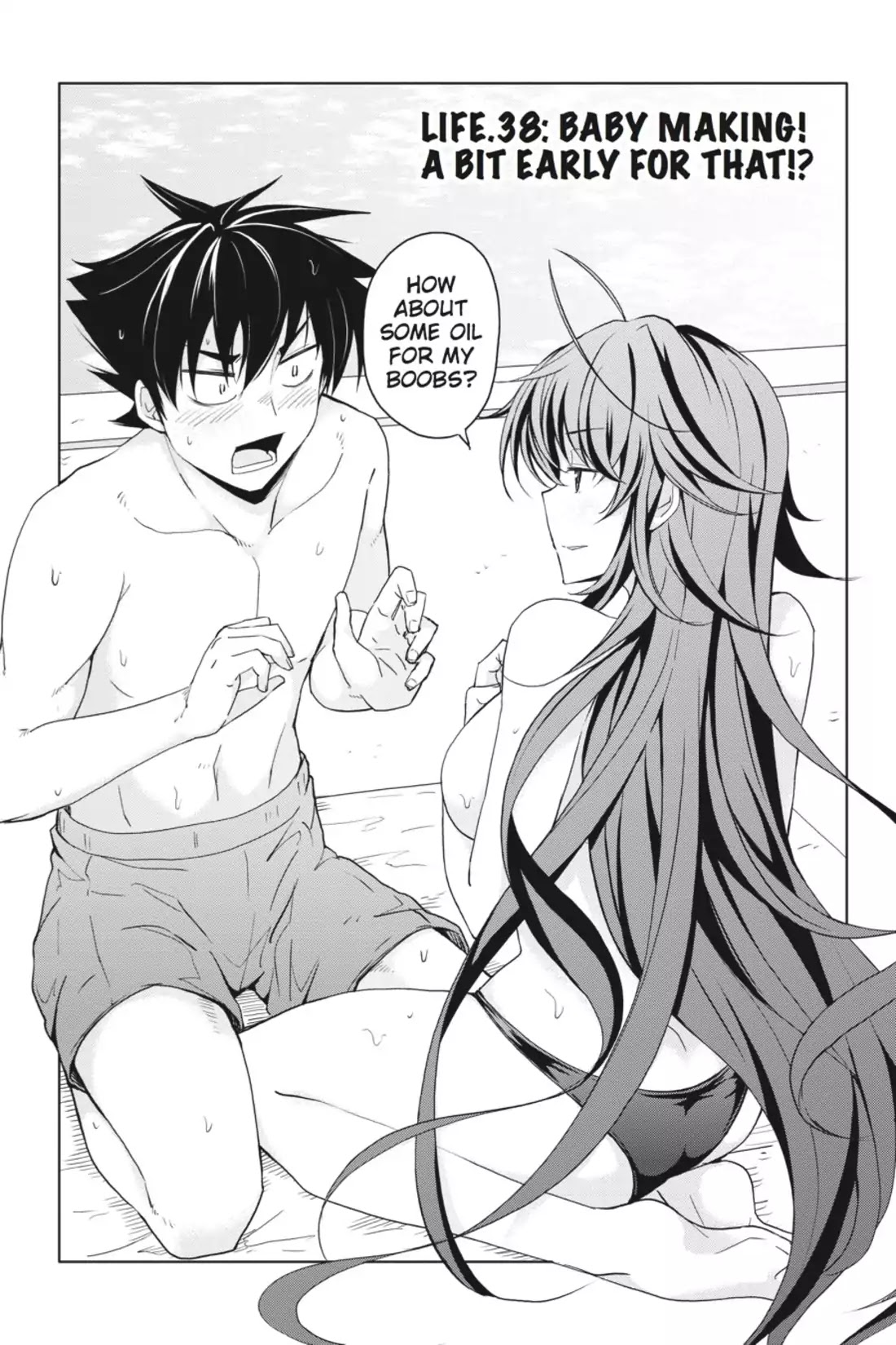 High-School DxD Chapter 38 page 1 - Chapter 38: Baby Making! A Bit Early For That!?
