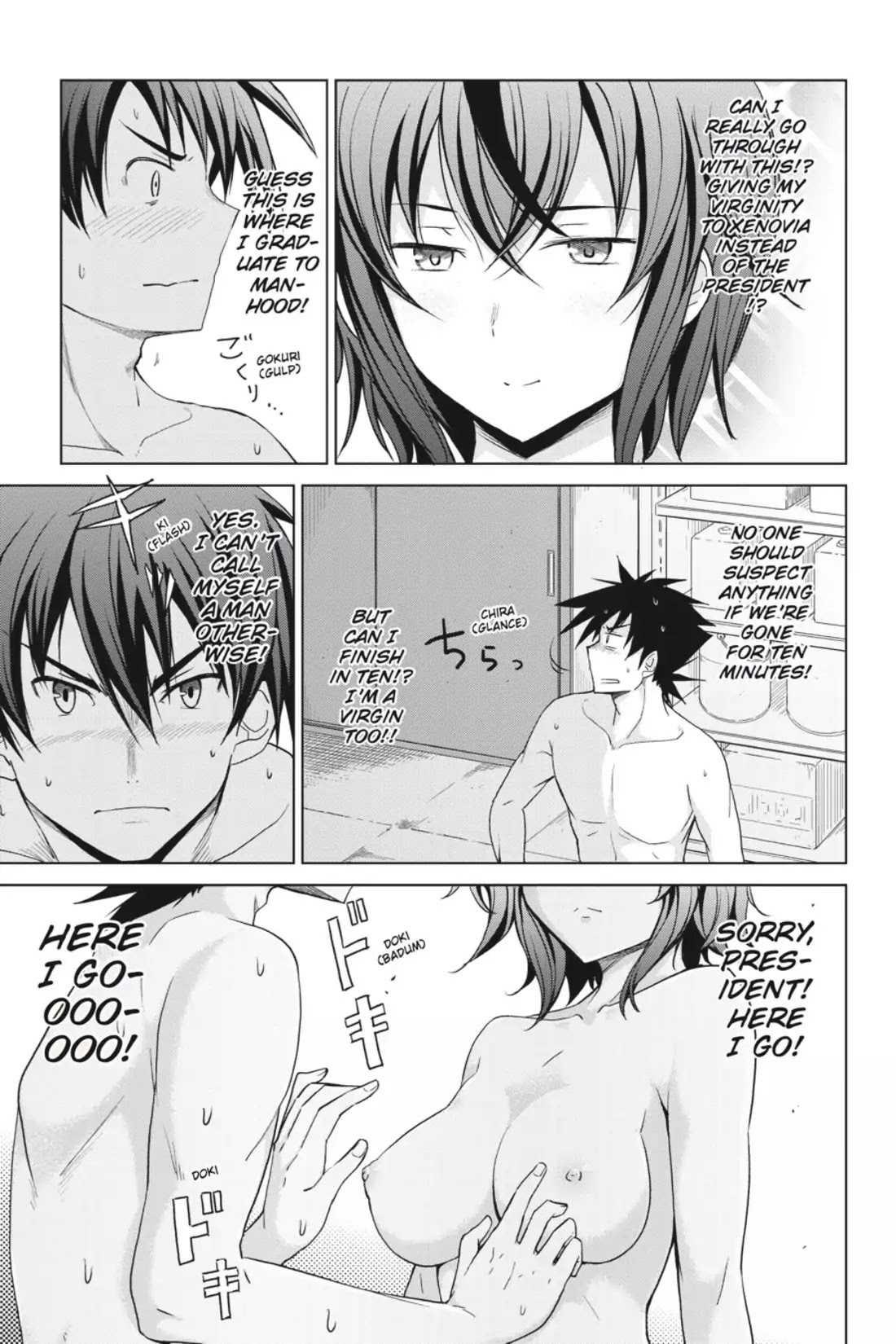 High-School DxD Chapter 38 page 19 - Chapter 38: Baby Making! A Bit Early For That!?
