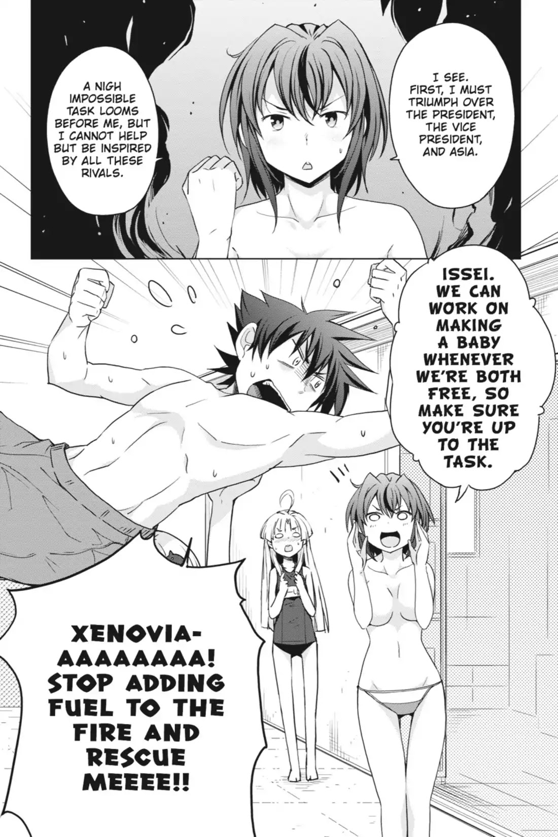 High-School DxD Chapter 38 page 22 - Chapter 38: Baby Making! A Bit Early For That!?