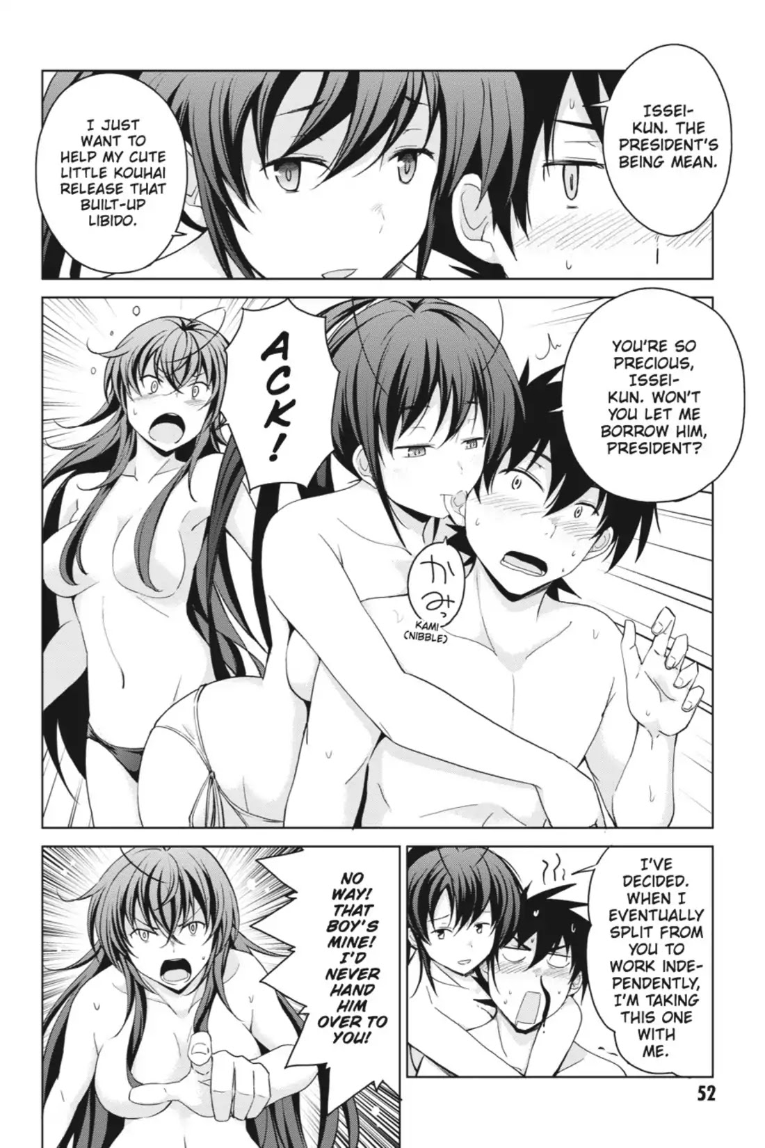 High-School DxD Chapter 38 page 4 - Chapter 38: Baby Making! A Bit Early For That!?