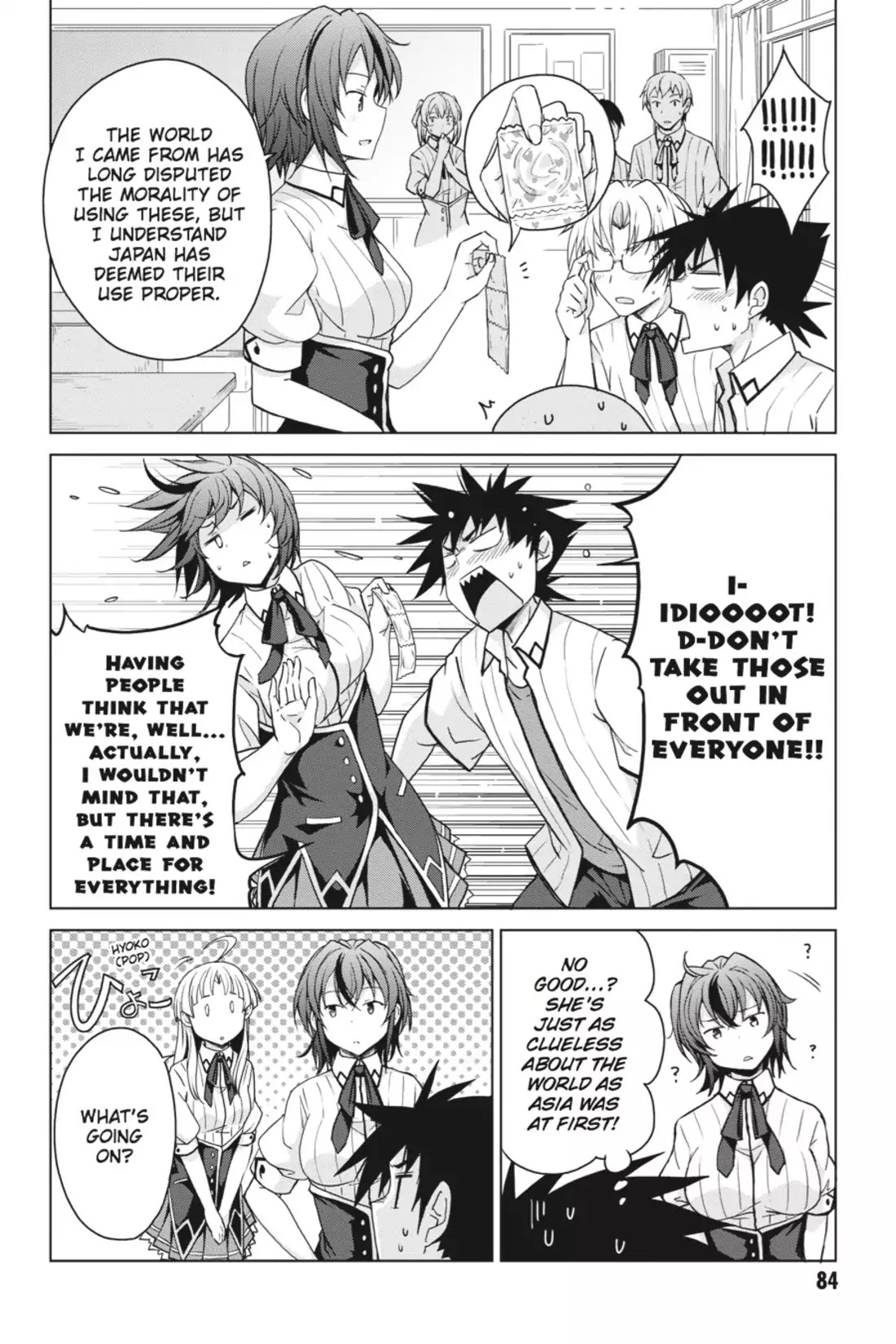 High-School DxD Chapter 39 page 10 - Chapter 39: Parents' Day Commences