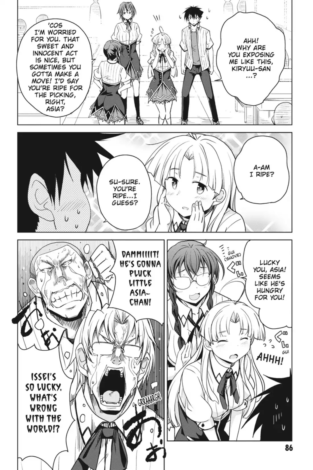 High-School DxD Chapter 39 page 12 - Chapter 39: Parents' Day Commences