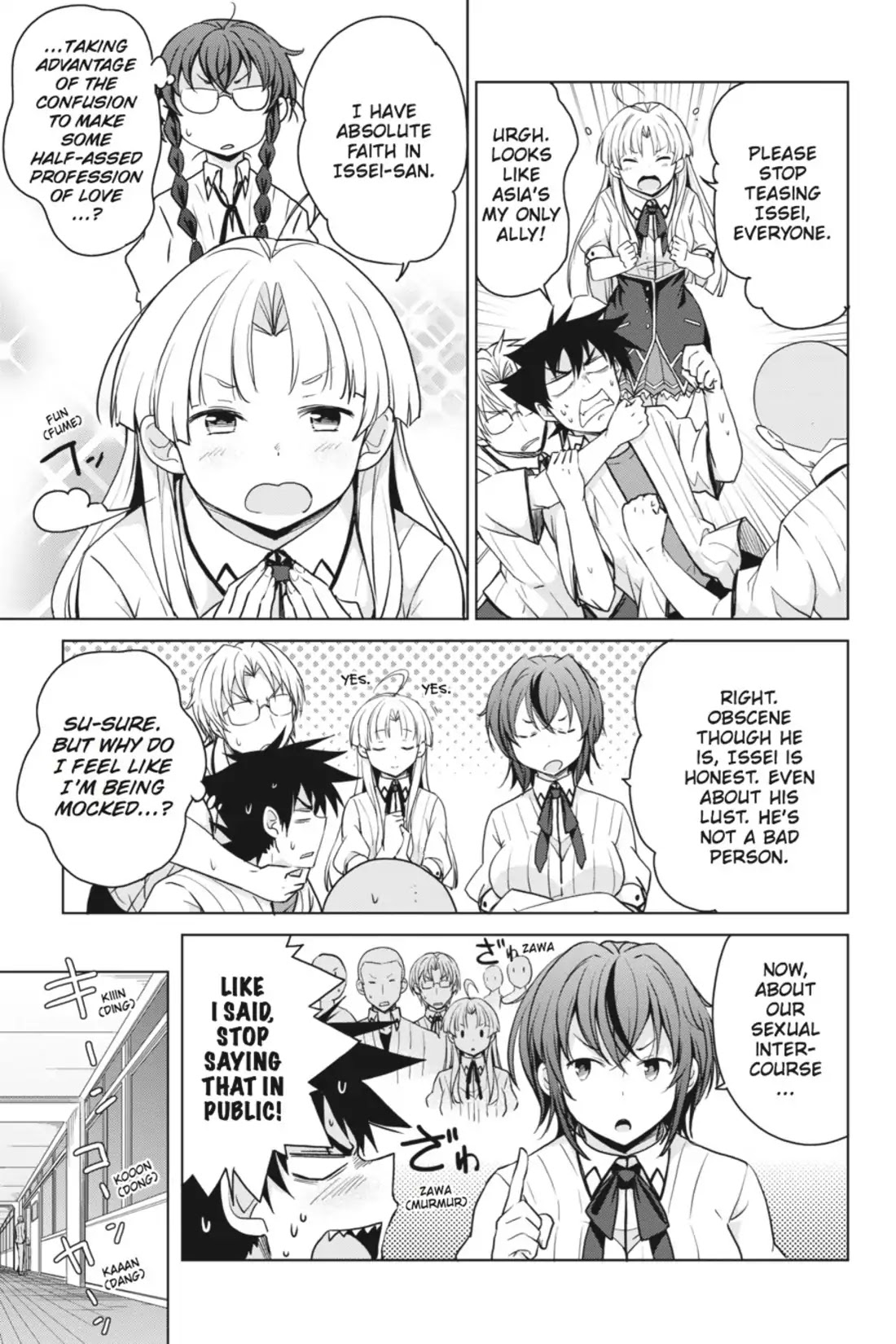 High-School DxD Chapter 39 page 13 - Chapter 39: Parents' Day Commences
