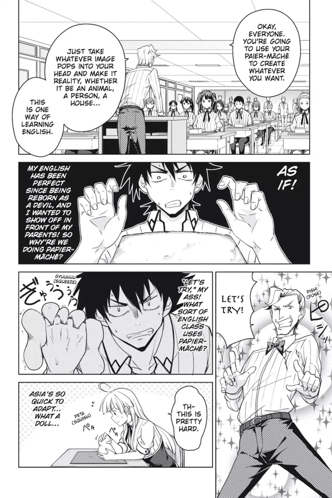 High-School DxD Chapter 39 page 14 - Chapter 39: Parents' Day Commences