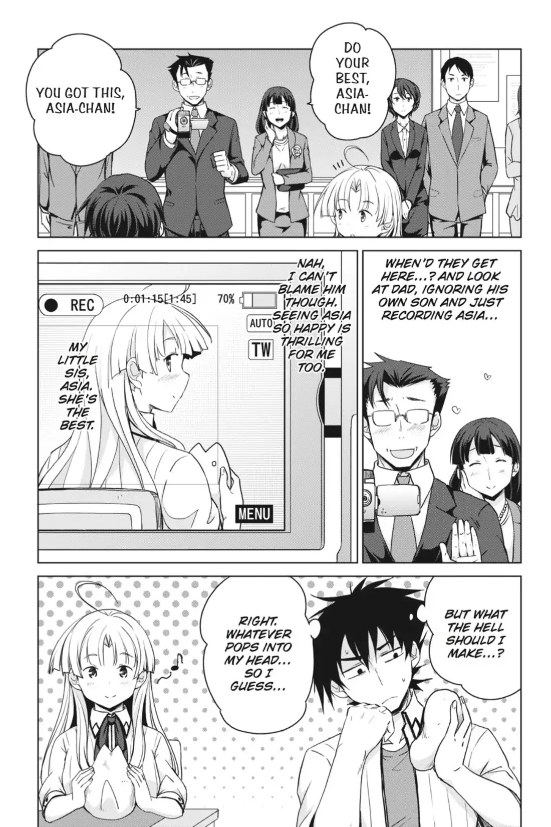 High-School DxD Chapter 39 page 15 - Chapter 39: Parents' Day Commences