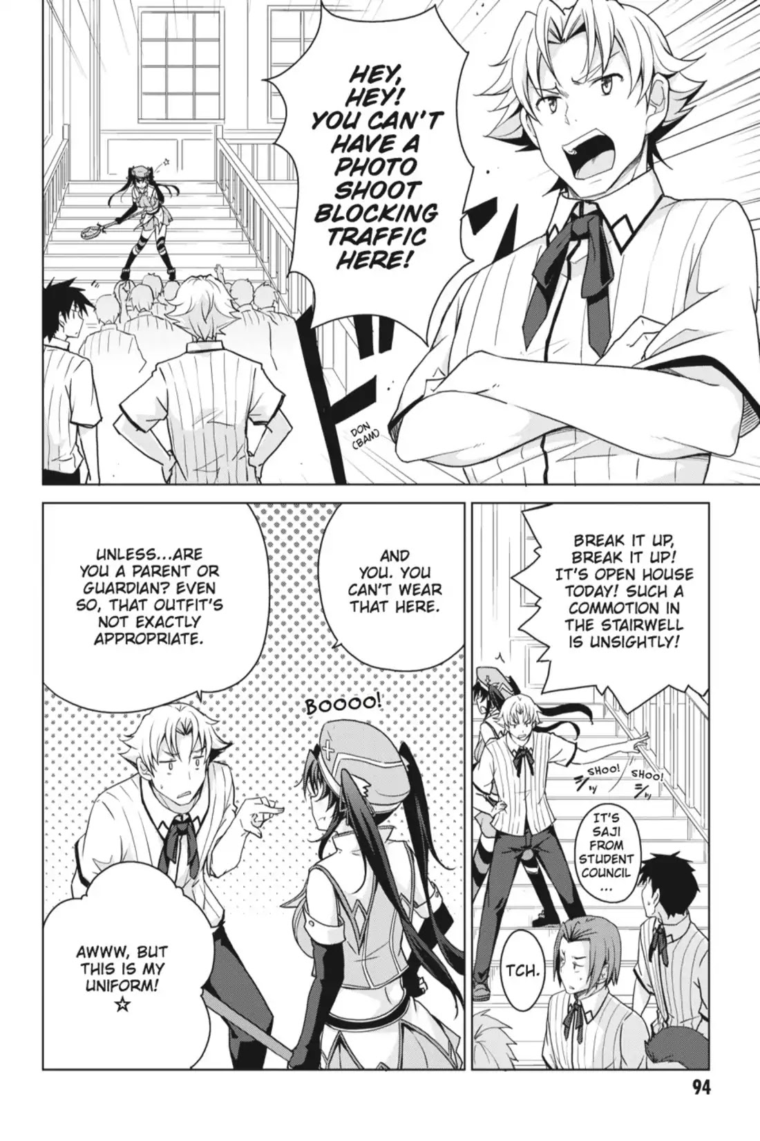 High-School DxD Chapter 39 page 20 - Chapter 39: Parents' Day Commences