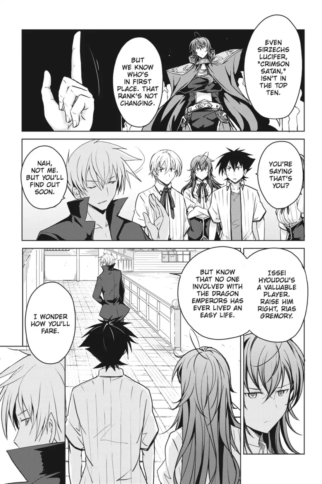 High-School DxD Chapter 39 page 5 - Chapter 39: Parents' Day Commences