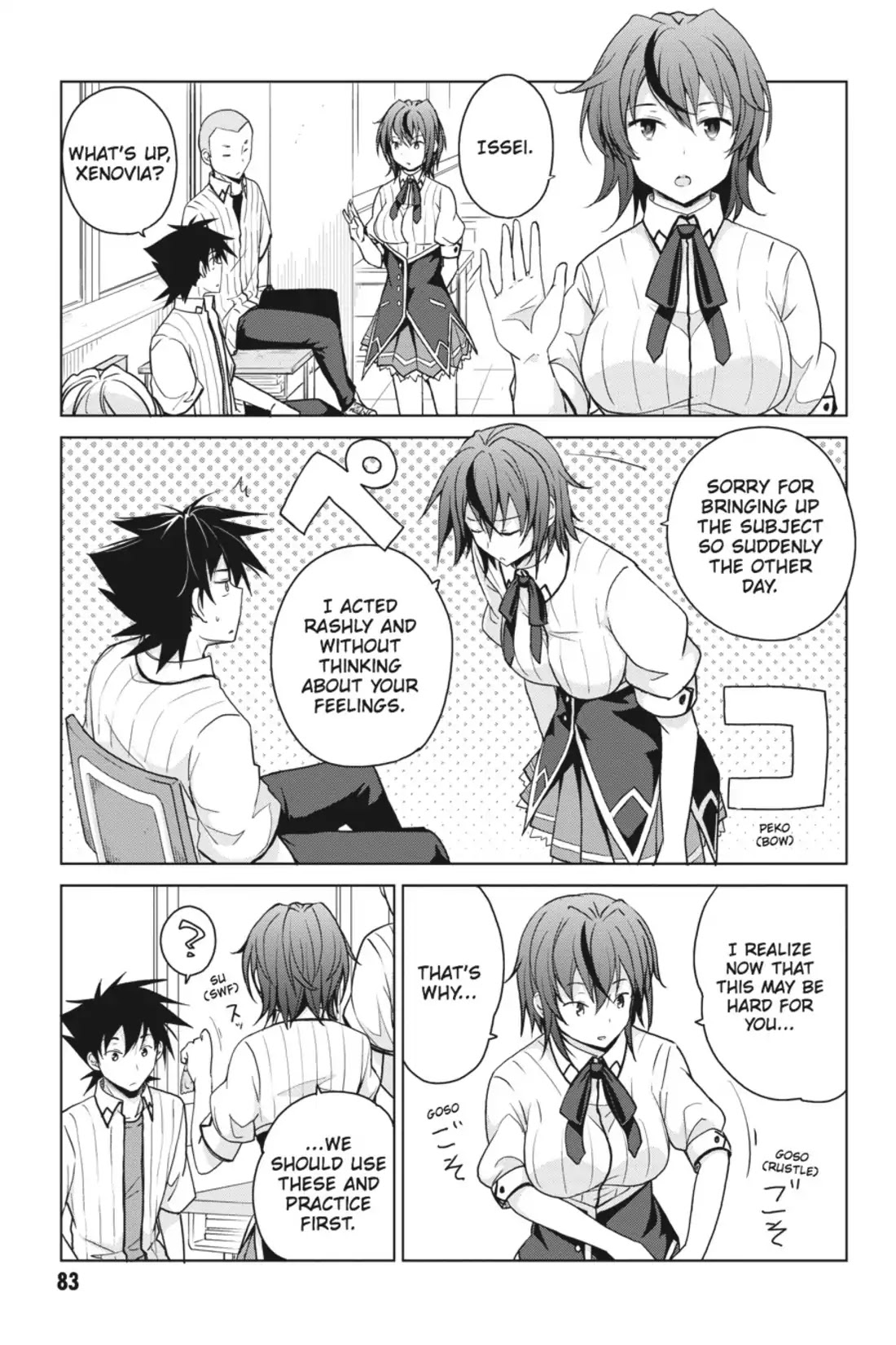 High-School DxD Chapter 39 page 9 - Chapter 39: Parents' Day Commences