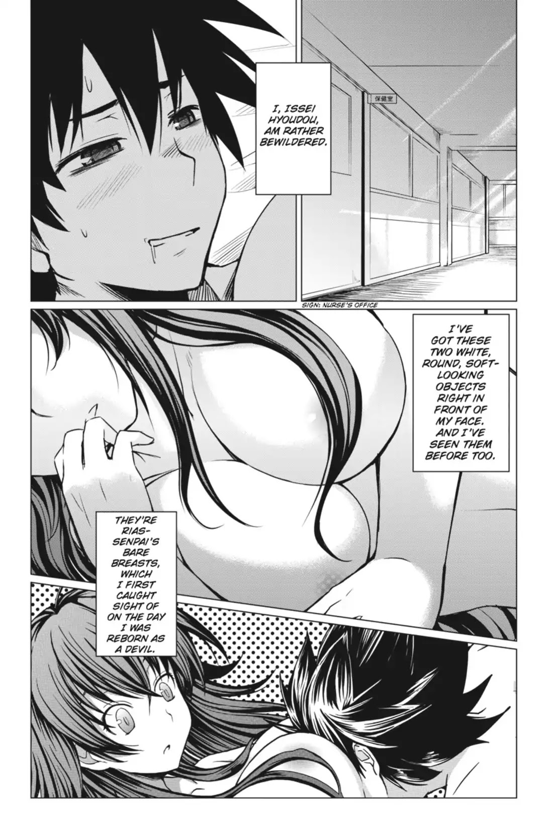 High-School DxD Chapter 4 page 2 - Chapter 4: I Found Something To Protect