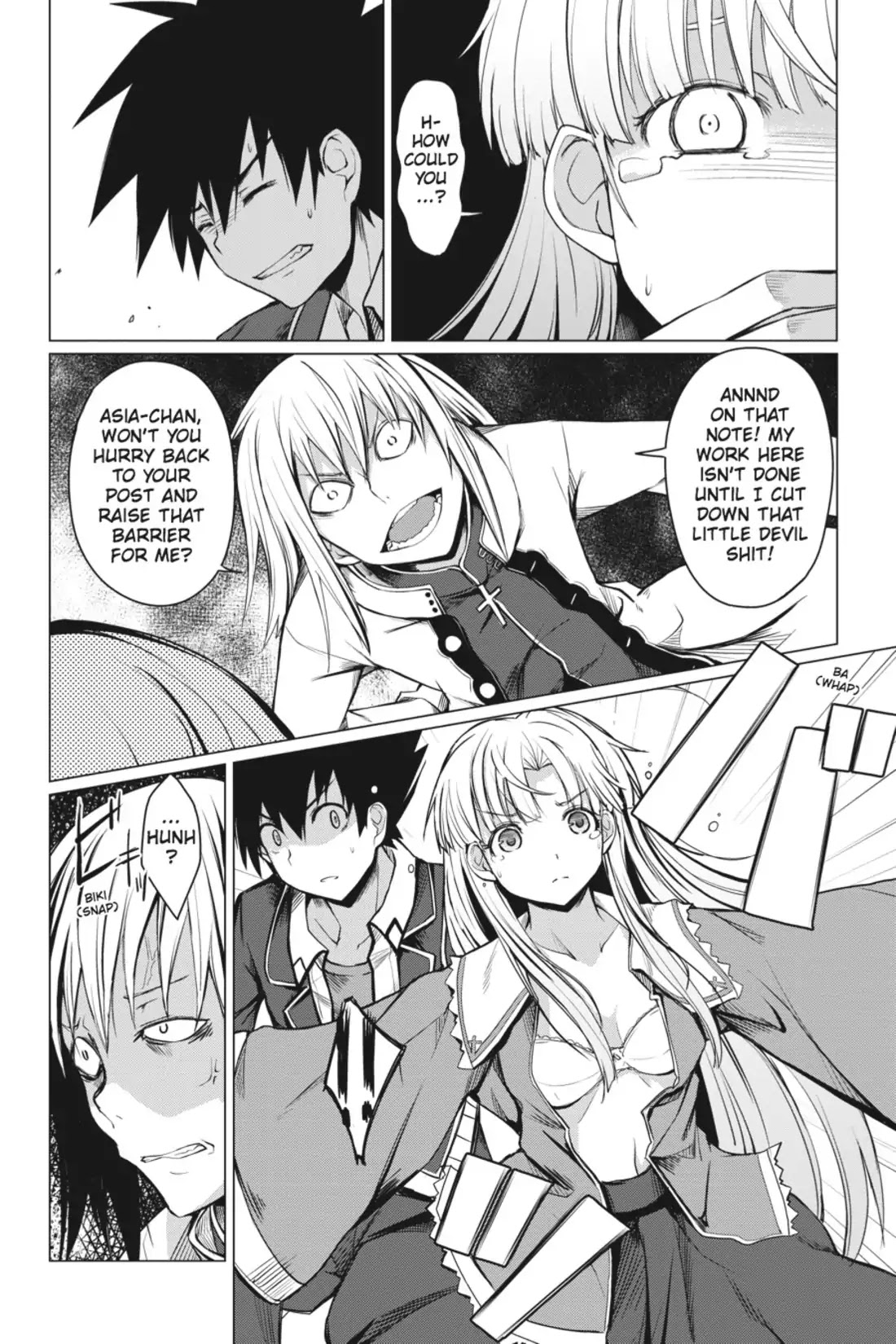 High-School DxD Chapter 4 page 22 - Chapter 4: I Found Something To Protect