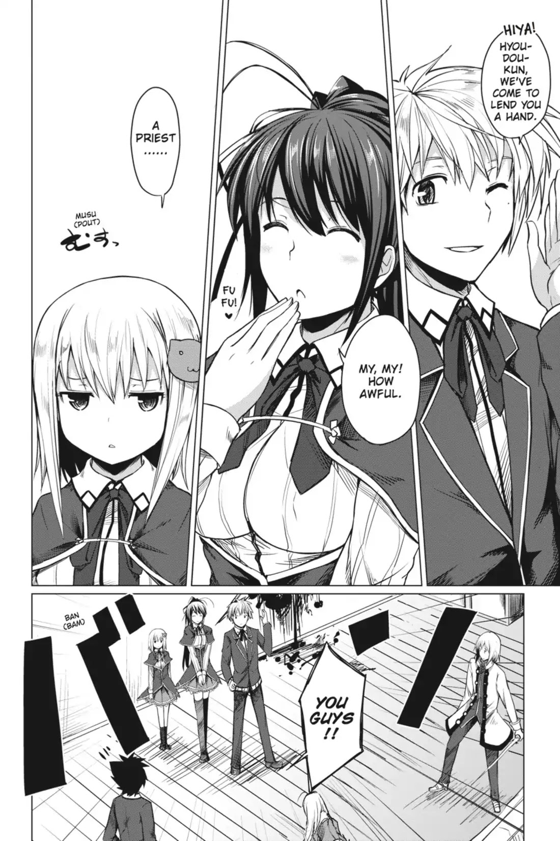 High-School DxD Chapter 4 page 28 - Chapter 4: I Found Something To Protect