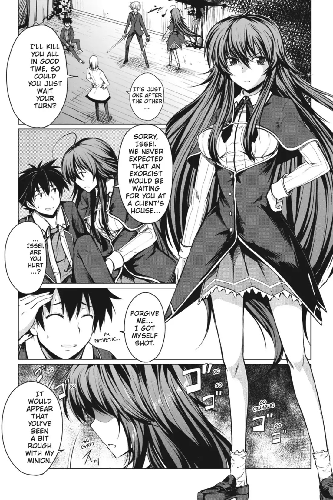 High-School DxD Chapter 4 page 32 - Chapter 4: I Found Something To Protect