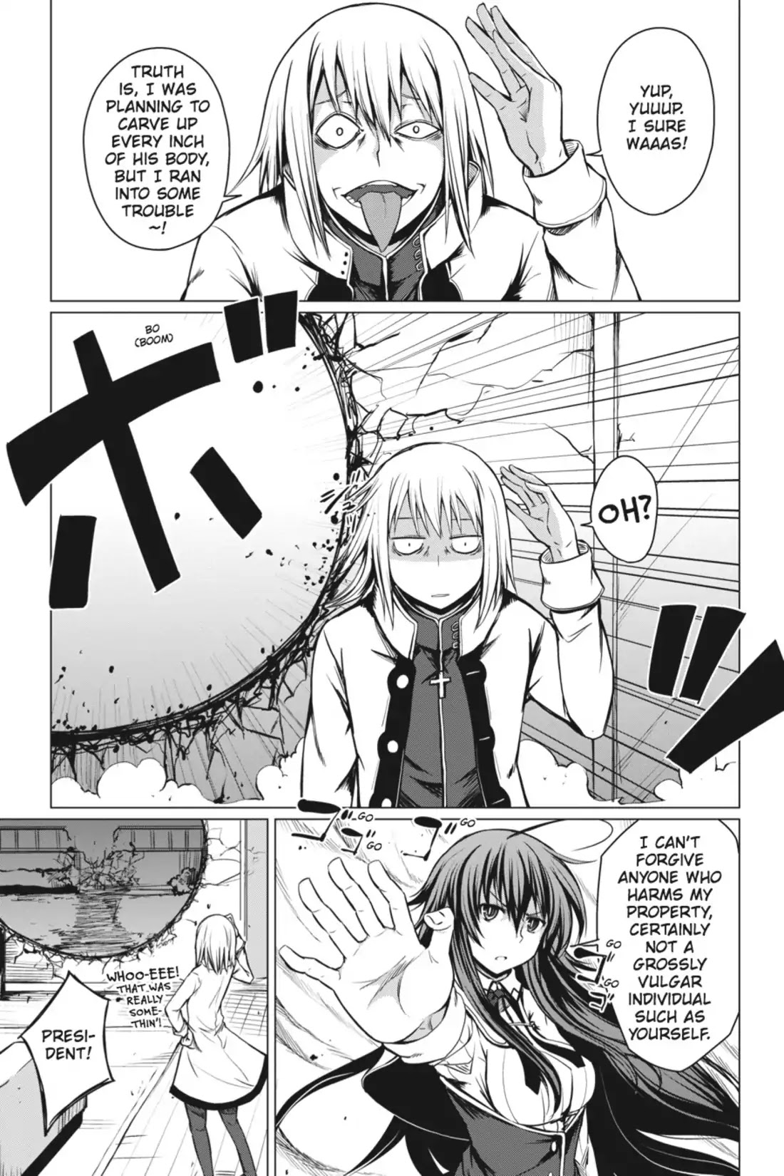 High-School DxD Chapter 4 page 33 - Chapter 4: I Found Something To Protect